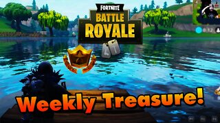 Fortnite Battle Royale - "Search Between 3 Boats" Weekly Treasure Location