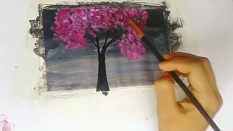 Beautiful Scenery Painting in Acrylic Color/ Arylic Painting/ Eira'sTube