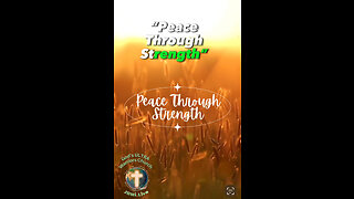 🕊️💪”Peace Through Strength”🕊️💪 Part 2 - New Series by Pastor Jerry & “Prayer 🙏4 Friends”