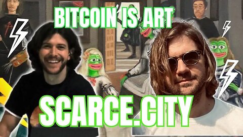 Scarce.City 🐸 #Bitcoin Art Auctions, Streetwear, SatsCrap & More