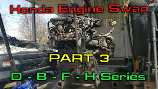 Removing an Engine from a Civic Wagon Part 3