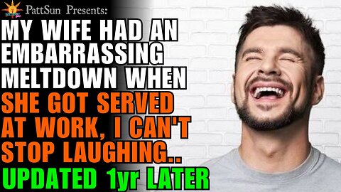 UPDATED: Wife had an embarrassing meltdown when she got served at work, I can't stop laughing