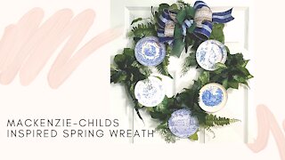 🔲 MacKenzie-Childs 🔳 Inspired Spring Wreath