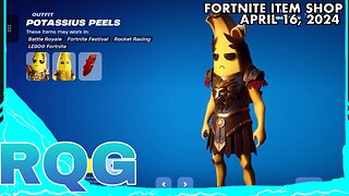 BANANA DAY STUFF IS HERE! FORTNITE ITEM SHOP (April 16, 2024)