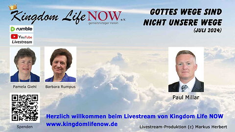 Gottes Wege sind nicht unsere Wege (Paul Millar/Juli 2024)