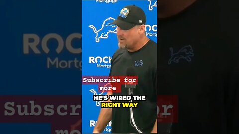 Coach Campbell talks Aidan Hutchinson expectations. #nfl #detroitlions #shorts