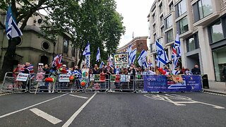 Anti Hamas protest