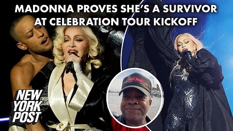 Madonna proves she’s a survivor at Celebration tour kickoff in London after health scare