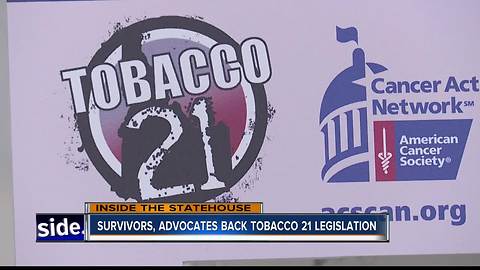 Cancer survivors, advocates gather in Idaho Capitol to promote Tobacco 21 legislation