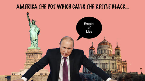 America The Pot Which Calls The Kettle Black...