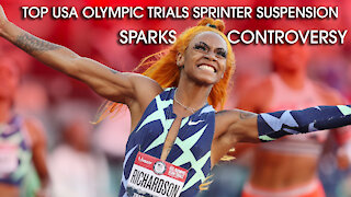 Top US Olympic Trials sprinter suspended after positive THC test - Just the News Now