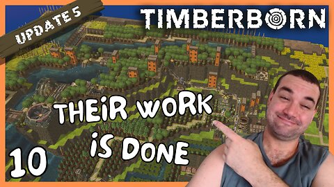 Beavertopia Is DONE. Time To Relax | Timberborn Update 5 | 10