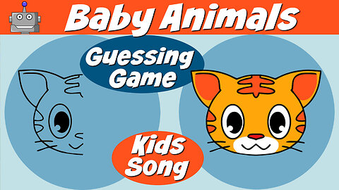 BABY ANIMALS | ANIMAL GUESSING GAME | NURSERY RHYMES | SILLY SONGS | KIDS SONGS | SING ALONG