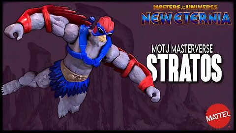 Mattel Masters of the Universe Masterforce New Eternia Stratos Figure @TheReviewSpot