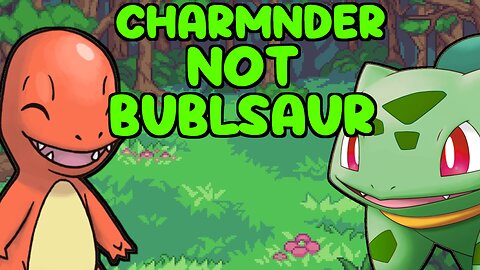 Pokemon Yellow Charmander Instead of Bulbasaur