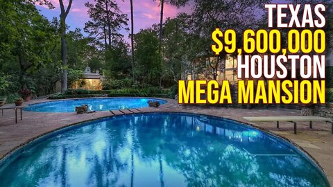 Inside $9,600,000 Houston Texas Mega Mansion