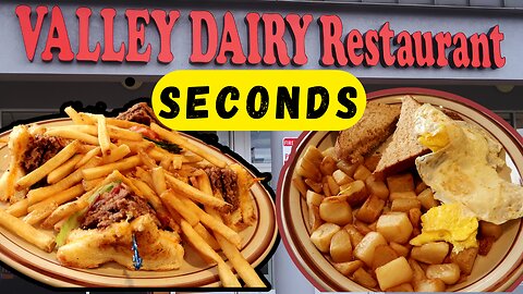 Valley Dairy Altoona PA Big Country Breakfasts & Cheeseburger Club Review