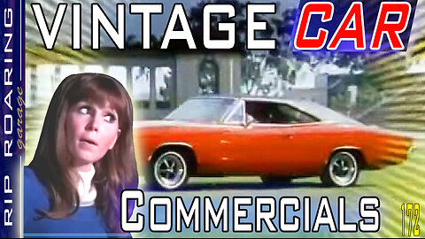 Iconic vintage car commercials – Ford Mustang, Dodge Charger, Chevy Camaro and more