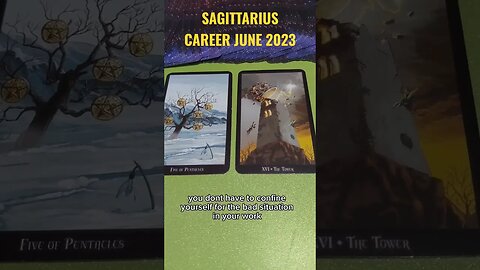 Sagittarius Career June 2023 #careerreading #tarotreading #tarot #sagittarius #career