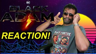 The BLACK ADAM Trailer REACTION You Weren't Ready For