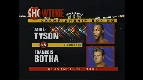 1999-01-16 Mike Tyson vs Francois Botha