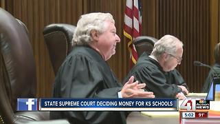 KS Supreme Court deciding money for state schools