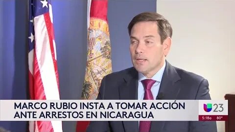 Univisión 23 Resalta Comunicado de Rubio Tras Atropellos de Ortega Contra Candidatos Opositores