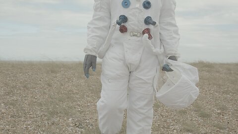 Astronaut space suit video