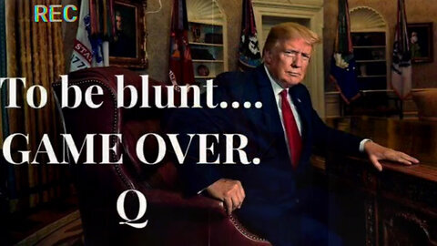 To Be Blunt…. Game Over. Q