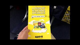 What kind of food can you get on Spirit Airlines?