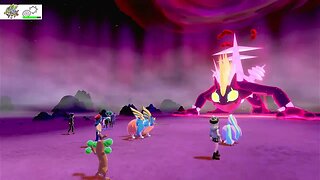 Pokémon Sword - Battling Gigantamax Toxtricity (1)