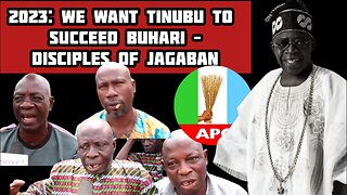 2023: We want Tinubu to succeed Buhari – Disciples of Jagaban