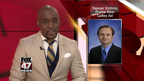 2 Nassar victims praise Calley in new gubernatorial race ad