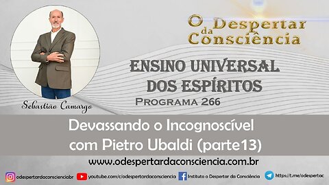 ENSINO UNIVERSAL DOS ESPÍRITOS - PROGRAMA 266.