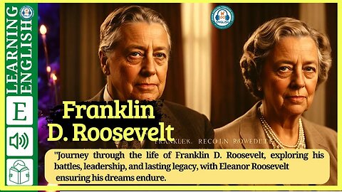 Learn English Through story Level 3 🔥English Stories 🔥Franklin D. Roosevelt