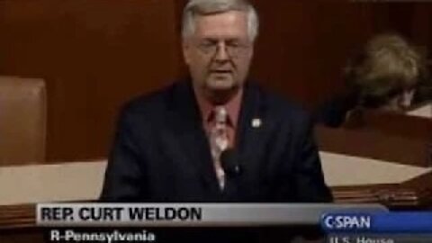 Congress: REP Weldon on LTC Anthony Shaffer & 9/11 'Able Danger'