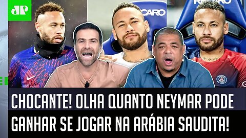 "OLHA ISSO! É SURREAL! Se o Neymar SAIR do PSG e FOR pro Al-Hilal, SABE QUANTO VAI GANHAR POR MÊS?"