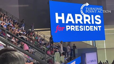 Shortly After Kamala Began Her Speech, Attendees of the Rally Began to Leave