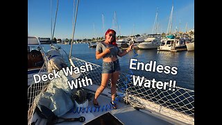 Saltwater DECK WASH INSTALL! - Boat Work Wednesday