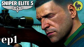 Sniper Elite 5 ep1 The Atlantic Wall PS5 (HDR 60FPS)