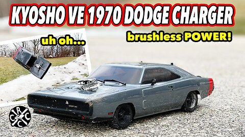 Kyosho VE 1970 Dodge Charger First Run - Brushless SPEED! (I Might Have Damaged It...)