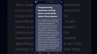 55 Programming Constraints Tau Language 💎#shorts #TauNet #LogicProgramming