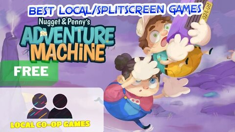 Nugget and Penny´s Adventure Machine Multiplayer [Free Game] - How to Play Local Coop [Gameplay]