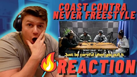 COAST CONTRA - NEVER FREESTYLE | THESE GUYS ARE THE BEST FREESTYLERS EVER!!((IRISH REACTION!!))