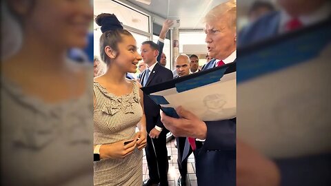 President Trump Interacting With People at Waffle House On Saturday Afternoon in Georgia