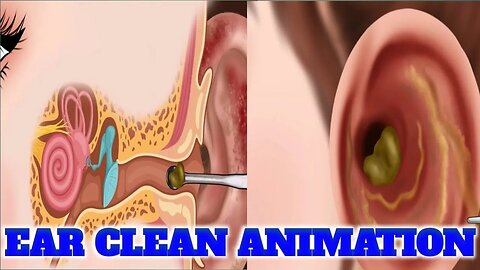 HOME ASMR CLINIC EAR CLEANING//ANIMATIONS//ASMR EAR CLEANING//@uttam6361