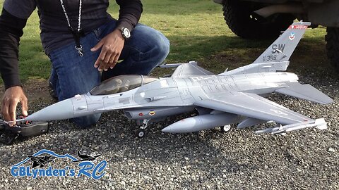 Freewing F-16 Super Scale 90mm EDF Jet Fighter Fun