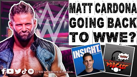 Matt Cardona on a Possible Return to WWE | Clip from Pro Wrestling Podcast Podcast #wwe #aew