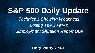 S&P 500 Daily Market Update for Friday January 5, 2024