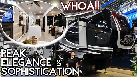 Most LUXURIOUS, SOPHISTICATED Fifth Wheel RV in the World | 2023 Riverstone Signature 41RL